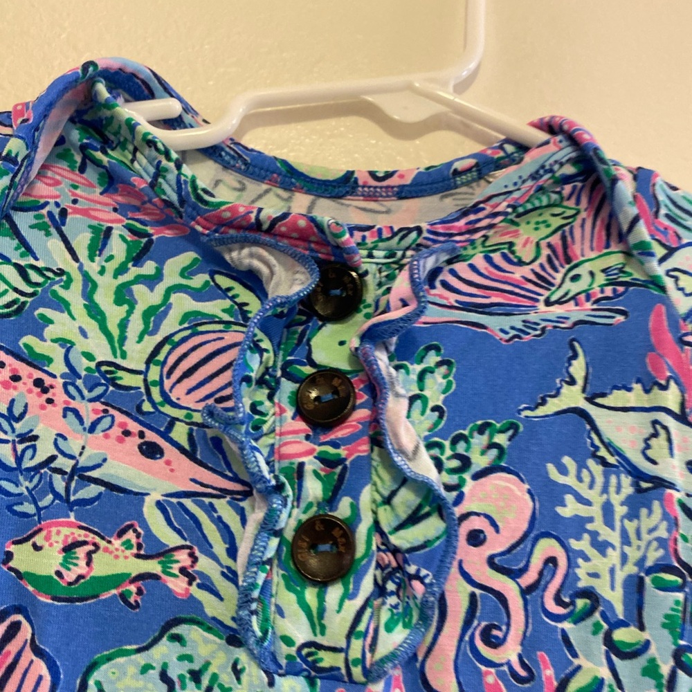 Colorful Newborn Sleep Knotted Gown - Picture 4 of 5